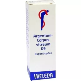 ARGENTUM CORPUS Vitreum D 6 gotas oftálmicas, 10 ml