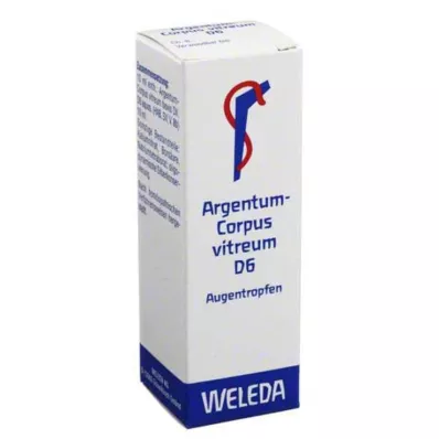 Argentum Corpus Vitreum D 6 gotas para los ojos, 10 ml