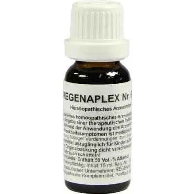 REGENAPLEX No.6 gotas, 15 ml