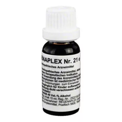 REGENAPLEX No.21 e gotas, 15 ml