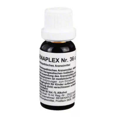 Regenaplex No.36 c gotas, 15 ml Regenaplex No.36 c gotas, 15 ml