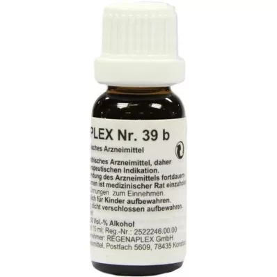 REGENAPLEX No.39 b gotas, 15 ml