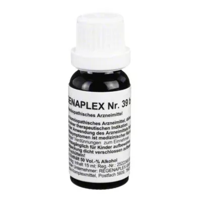 REGENAPLEX No.39 b gotas, 15 ml