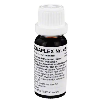 REGENAPLEX No.45 a gotas, 15 ml REGENAPLEX No.45 a gotas, 15 ml