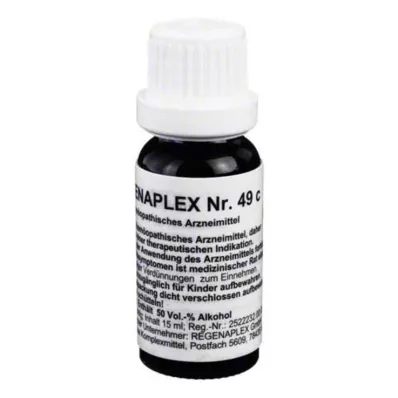 Regenaplex No.49 c gotas, 15 ml
