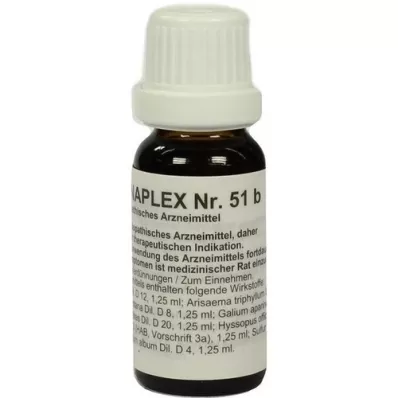 REGENAPLEX No.51 b gotas, 15 ml