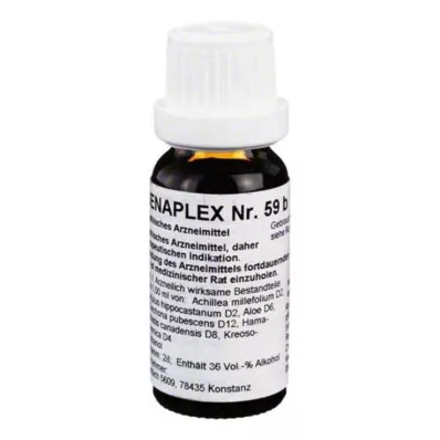 REGENAPLEX No.59 b gotas, 15 ml