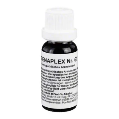 Regenaplex No.67 gotas, 15 ml Regenaplex No.67 gotas, 15 ml