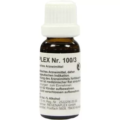 REGENAPLEX No.100/3 gotas, 15 ml