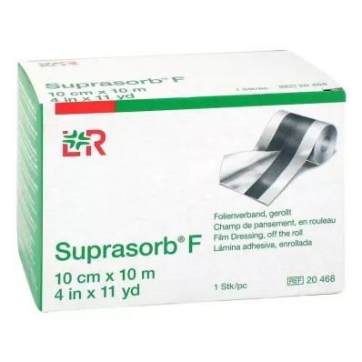 Apósito para heridas con película Suprasorb F, 10 cm x 10 m, enrollado, no estéril, 1 pieza