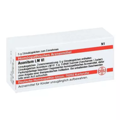 ACONITUM LM VI Glóbulos, 5 g ACONITUM LM VI Glóbulos, 5 g