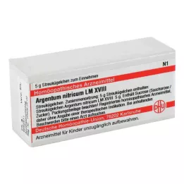 ARGENTUM NITRICUM LM XVIII Glóbulos, 5 g