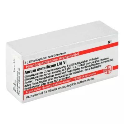 Lm Aurum Metallicum Vi Glóbulos (5 g) Lm Aurum Metallicum Vi Glóbulos (5 g)