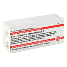 CALCIUM CARBONICUM Hahnemanni LM VI Glóbulos, 5 g