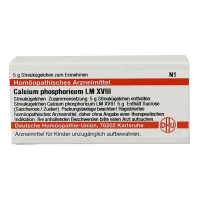 Lm Calcio Phosphoricum Xviii Glóbulos (5 g)