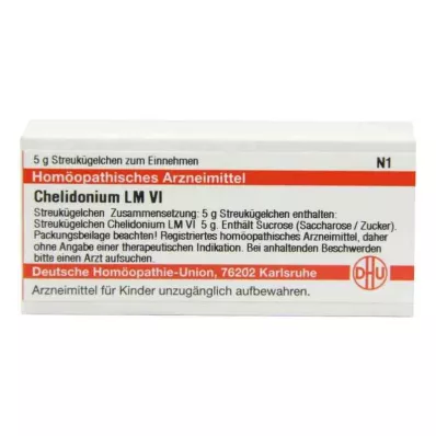 CHELIDONIUM LM VI Glóbulos, 5 g