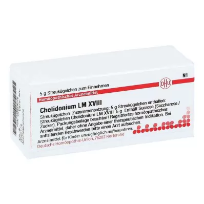 CHELIDONIUM LM XVIII Glóbulos, 5 g