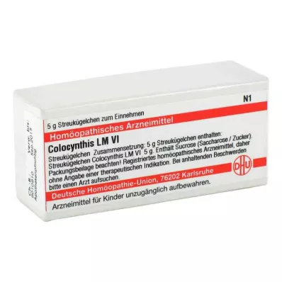 COLOCYNTHIS LM VI Glóbulos, 5 g COLOCYNTHIS LM VI Glóbulos, 5 g