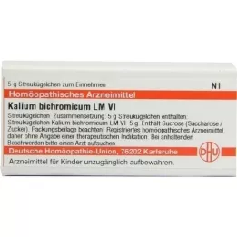 KALIUM BICHROMICUM LM VI Glóbulos, 5 g