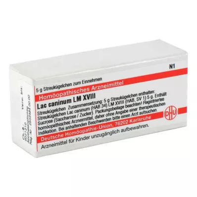 LAC CANINUM LM XVIII Glóbulos, 5 g