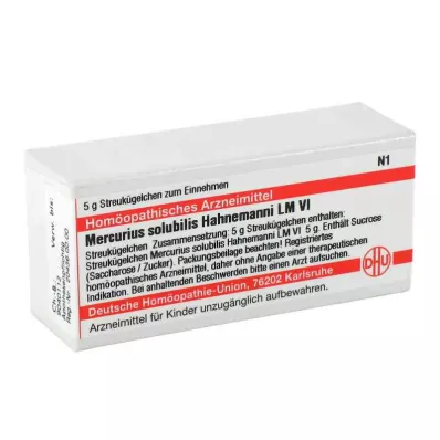 Lm Mercurius Solub.Hahnemann Vi Glóbulos (5 g)