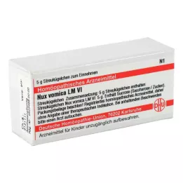 NUX VOMICA LM VI Glóbulos, 5 g
