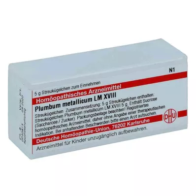 Lm Plumbum Metallicum Xviii Glóbulos (5 g)