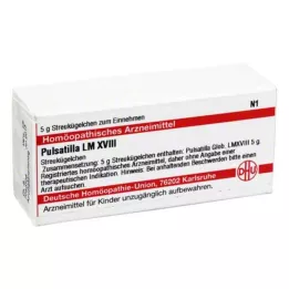 PULSATILLA LM XVIII Glóbulos, 5 g