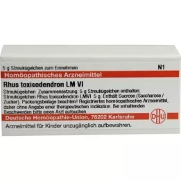 RHUS TOXICODENDRON LM VI Glóbulos, 5 g