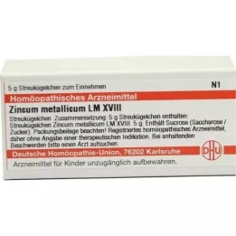 ZINCUM METALLICUM LM XVIII Glóbulos, 5 g