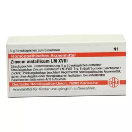 ZINCUM METALLICUM LM XVIII Glóbulos, 5 g