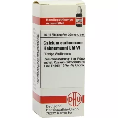CALCIUM CARBONICUM Hahnemanni LM VI Dilución, 10 ml