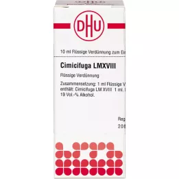 CIMICIFUGA LM XVIII Dilución, 10 ml