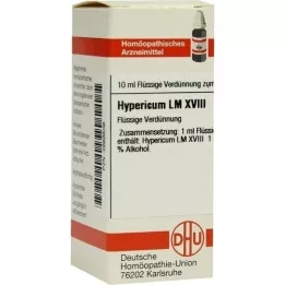 HYPERICUM LM XVIII Dilución, 10 ml