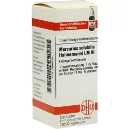 MERCURIUS SOLUBILIS Hahnemanni LM VI Dilución, 10 ml