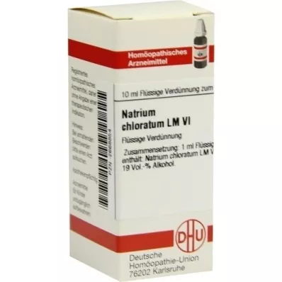 NATRIUM CHLORATUM LM VI Dilución, 10 ml