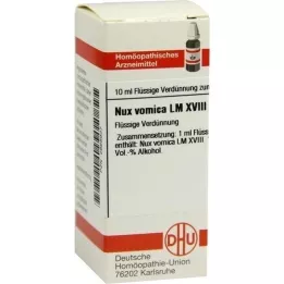 NUX VOMICA LM XVIII Dilución, 10 ml