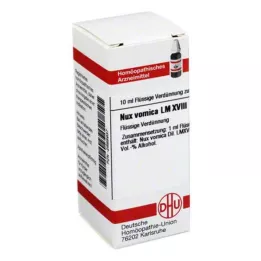 NUX VOMICA LM XVIII Dilución, 10 ml