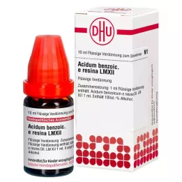 ACIDUM BENZOICUM e resina LM XII Dilución, 10 ml