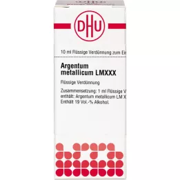 ARGENTUM METALLICUM LM XXX Dilución, 10 ml