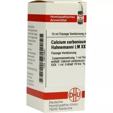 CALCIUM CARBONICUM Hahnemanni LM XXX Dilución, 10 ml