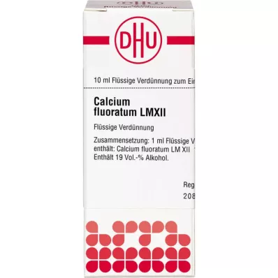 CALCIUM FLUORATUM LM XII Dilución, 10 ml