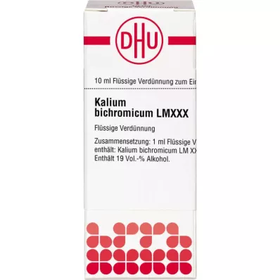 KALIUM BICHROMICUM LM XXX Dilución, 10 ml