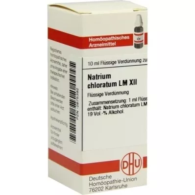 NATRIUM CHLORATUM LM XII Dilución, 10 ml