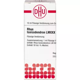 RHUS TOXICODENDRON LM XXX Dilución, 10 ml