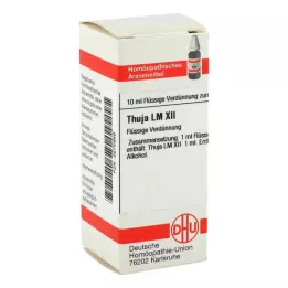 THUJA LM XII Dilución, 10 ml