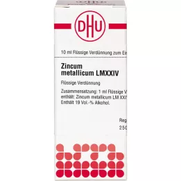 ZINCUM METALLICUM LM XXIV Dilución, 10 ml