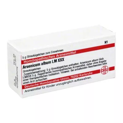 DHU LM Arsenicum album XXX Glóbulos, 5 g