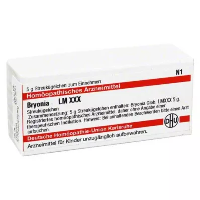 DHU LM Bryonia XXX glóbulos, 5 g