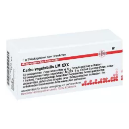 CARBO VEGETABILIS LM XXX Glóbulos, 5 g